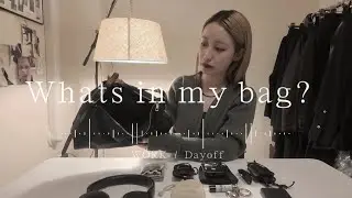 【what's in my bag?】モノトーン好きアパレルOLのバッグの中身｜Work ,dayoff ...