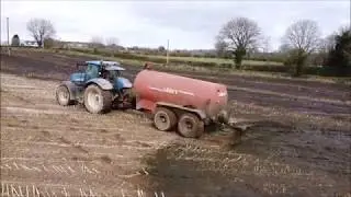 Slurry 2020 | New Holland T7040 | 4K