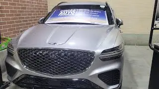 2024 Genesis GV70 3.5T Sport Advanced in Savile Silver