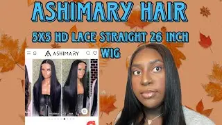 Ashimary 5x5 HD Lace Straight 26 Inches Wig ‼️|| Unboxing