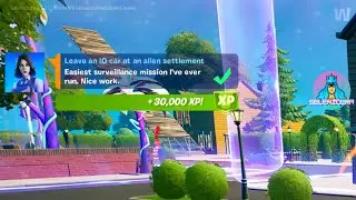 Leave an IO Car at an Alien Settlement (1) - Fortnite Week 13 Legendary Quest