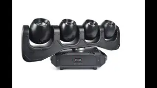 TOP PRO Bee Eye 4 X40W Led Beam Moving Head Light#toppro