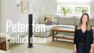 Product demo fan Peter by Stadler Form