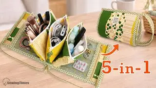 Организуй всё! DIY дорожный ролл-ап органайзер «всё-в-одном» своими руками