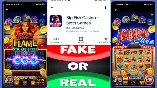 Big Fish Casino Slots Games App Review | How to earn money from Big Fish casino slots Games App |...