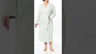 Amazon Essentials Women's Lightweight Waffle Full-Length Robe (Available in Plus Size)
