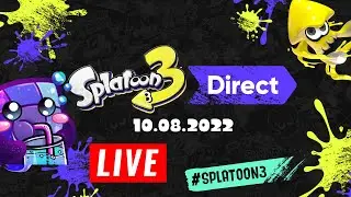 🔴 Splatoon 3 Direct Live Reaction! 30 Minuten Infos! Endlich!