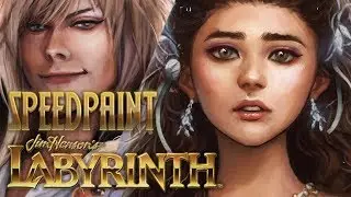 1986 Labyrinth Tribute『SPEEDPAINT』 Photoshop CC 2017
