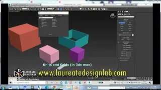 Units and Grids (in 3ds max)