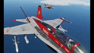 DCS  |  Flashpoint Levant  |  Ship Strike and Air-to-Air  (Flight 1)  |  03/14/2024