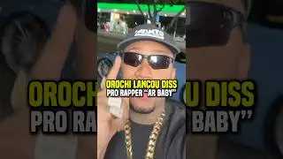 O Orochi lan&ccedil;ou uma diss atacando o rapper AR Baby ap&oacute;s trocar farpas😱 #orochi #arbaby #diss #treta