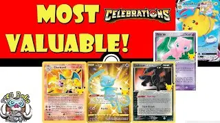 Top 10 Most Valuable Pok&eacute;mon TCG Cards from Celebrations ! (Most Expensive) (Time to Invest?)