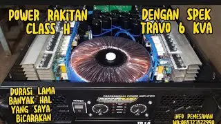 Kayak Apa sih Spek Power Rakitan Class H Travo 6 kva 🤔