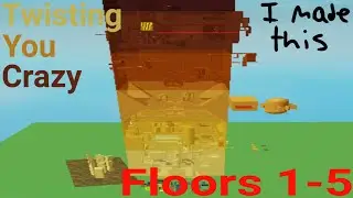 Tower of Twisting You Crazy Floors 1-5 Showcase JToH (Pausing Spinners)