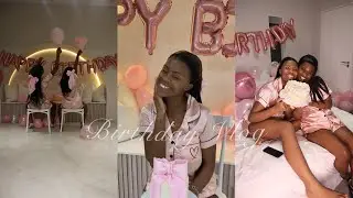 birthday vlog: Twenty fine birthday pj party 🎊🎀🎈