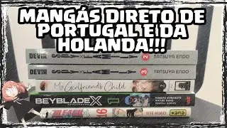 UNBOXING DE MANG&Aacute;S DE PORTUGAL + HOLANDA (SPY X FAMILY, BLEACH E MAIS)!!!