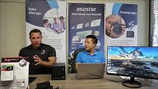 56TB Dual Gigabit Ethernet + 10gbE RJ45 port storage from ASUSTOR