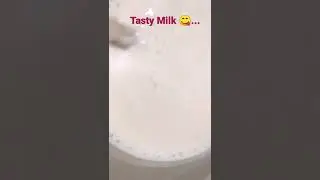 Tasty flavoured milk || #shorts #milk #flavouredmilk