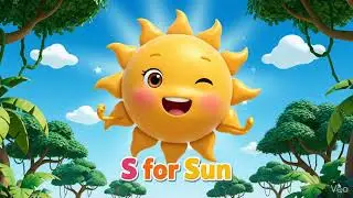 Lesrn alphabet S for Sun ☀️ | Alphabet S for Kids | Learn ABC with Fun