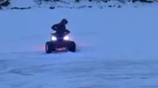 Дрифт на льду #atv #дрифт #shorts #квадроцикл