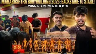  Trending style):Maharashtra Bodybuilding 2026 🔥 Backstage to Stage | Winning Moments & BTS
