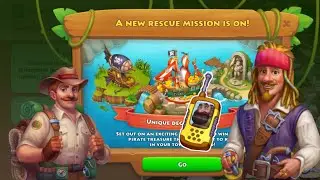 TOWNSHIP : BIG SCREEN ADVENTURE , TOKEN HUNT , LEVEL GAMEPLAY #34 ,NO REGATTA #1