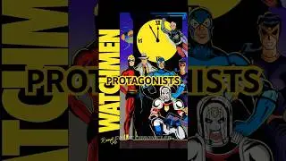 The Original Protagonists of Watchmen #ytshorts #shorts #watchmen #comics #dc