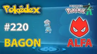 220 Donde encontrar a Bagon (ALFA) Leyendas Pokemon Z-A - Alfadex Luminalia Alphadex