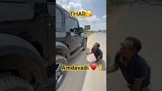 Ranchhod Rangila #love #amdavadi #thar4x4 #blackthar #sorts #trending #dwarkadhish