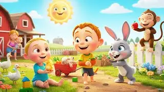 Old MacDonald Had A Farm | Friends & Fun Song for Kids | Lamino Kids Official