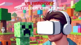 E02S01 Minecraft | HARDCORE SKYBLOCK Challenge | in VR with Vivecraft!