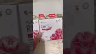 WAJIB NONTON!!RED JELLY MS GLOW ADA YG PALSU