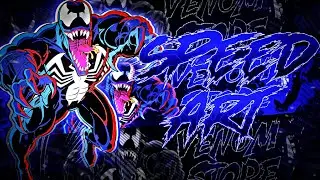 Fa&ccedil;o Arts Paga - Speed Art Banner (Venom) Pedidos On!!