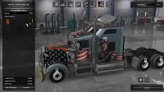 ATS Long Road Train Trailer with a Kenworth W900 Studio Sleeper 6X4 AWD and a 2200HP 2JZ