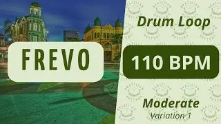 Frevo - Drum  Loop - 110 BPM (Variation 1 - Moderate)