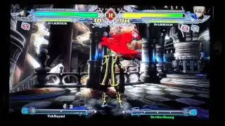 BBCS Ranked Matches: StriderHoang (JI) vs. Hazama (Scrub Exhibit #1)