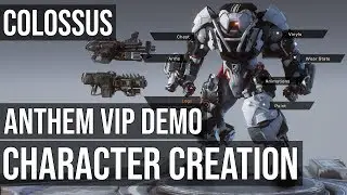 Character Creation Colossus Javelin - VIP Demo - Anthem