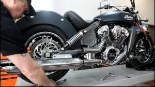Exhuast Installation Video on Indian Scout