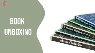 Oscar Wilde's Classic Editions 5 Book Set - Book Unboxing