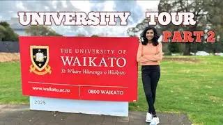 The University of Waikato, Campus Tour PART 2