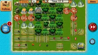 Train Track Maze - Classic Make Puzzle Game - Android Gameplay #1570