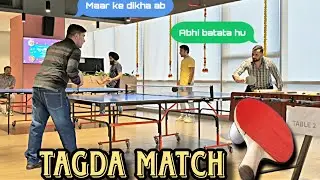 🏓 EPIC Office Ping Pong Battle!