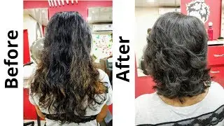 Long to short haircut / Layered haircut 2018(Advance)