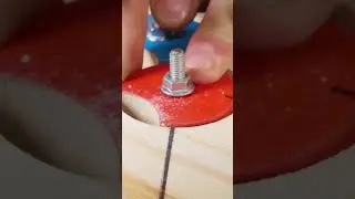 Make your own wooden fasteners! 🛠️✨ #asmr #woodworking