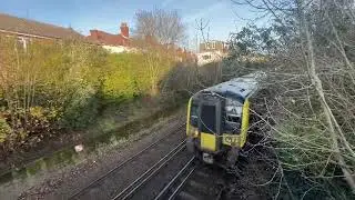 SWR class 450 coming into Bournemouth 