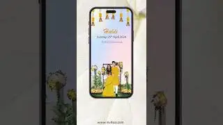 Sikh Wedding Invitation Video | Punjabi Wedding invitation video | Invito AI-1157