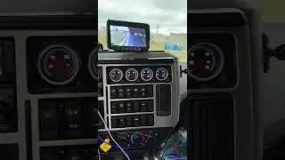 Обзор видеокамеры  wifi заднего вида на траке! Model p15 pemacom # truck # дальнобойщик