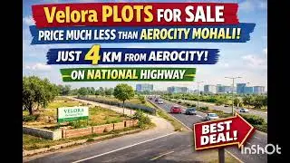 Plot For Sale in Velora Price Less Than Aerocity Mohali Highway Location Near New Bharat Mala Road 