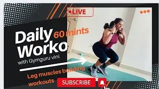 Gymguru vini  is live Leg Muscle Building workout 🏋️&zwj;♀️ 🔥💥#legday #fatloss #fitness #viral #video