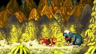 Donkey Kong Country GBA Boss 4 : Really Gnawty (no damage) HD